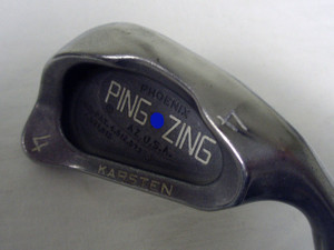 Ping Zing 4 iron Blue Dot (Steel JZ Stiff) 4i Karsten Golf Club