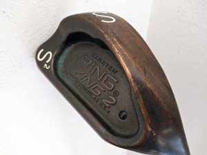 Ping Zing 2 Beryllium Copper Sand Wedge S2 Black (Steel JZ Cushin) SW2 BeCu Club