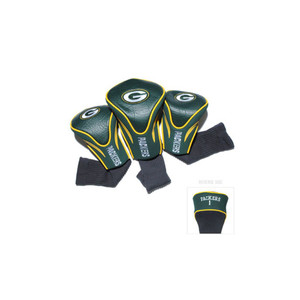 Team Golf Contour Golf Club Headcovers 3pk (Green Bay Packers) NFL NEW