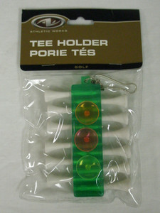 Athletic Works Tee Holder (12 slot, Ball markers) Golf NEW