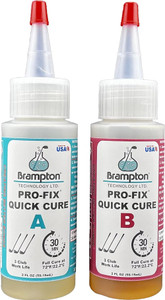 Brampton Pro-Fix Quick Cure Epoxy (30 Minute, 4oz) Golf NEW