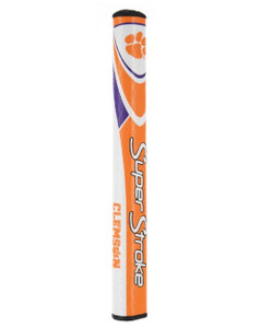 SuperStroke NCAA Mid Slim 2.0 Putter Grip (Clemson Tigers) Ball Marker, Golf NEW