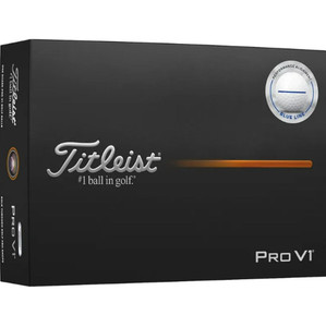 Titleist Pro V1 Performance Alignment Golf Balls (White/Blue, 12pk) 1dz 2025 NEW