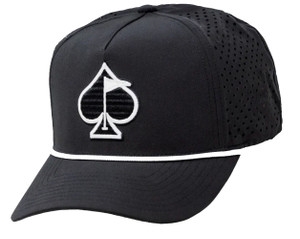 Pins & Aces Perforated Rope Hat (Adjustable) Golf Cap 2025 NEW