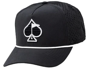Pins & Aces Perforated Rope Hat (Adjustable) Golf Cap 2025 NEW