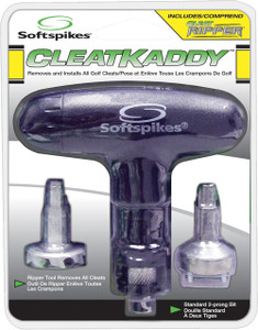Softspikes CleatKaddy Wrench Kit (Cleat Ripper and 2-Prong Insertion Wrech) NEW