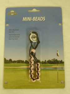 On Course Mini Beads Slotted Shot Counter (Pink) Score Keeper Golf NEW