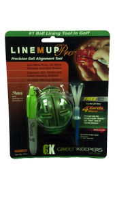 GreenKeepers Line M Up Pro (Green) Free 4 More Yards Golf Tee & Sharpie NEW