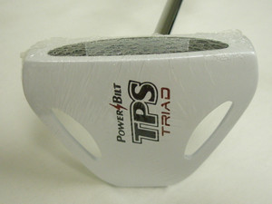 PowerBilt TPS Triad One Belly Putter 43" (Mallet, White Finish) Golf Club