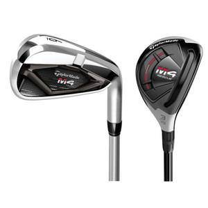 Taylor Made M4 2021 Combo Iron Set 4/5H+6-PW (Graphite Fujikura Atmos Red, Senior) NSW