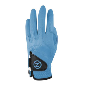 Zero Friction Cabretta Elite Golf Glove (Carolina Blue, LEFT, One Size) Compression NEW