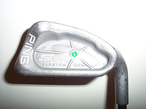 Ping ISI S 5 Iron Green Dot (Steel JZ Cushin Stiff) Soft Stepped 5i Golf Club
