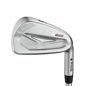 Ping S55 5 Iron Silver Dot (Steel Project X, 6.5 X-Stiff +1/4" Long) 5i Golf Club