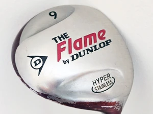Dunlop "The Flame" 9 Wood (Graphite Aldila, Firm) 9w Fairway Hyper Stainless