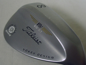 Titleist Vokey SM4 Lob Wedge 60* 07* (TOUR CHROME, Steel) LW Golf Club