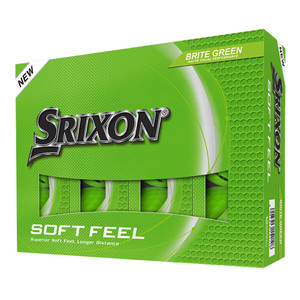 Srixon Soft Feel Golf Balls (Green, 36pk) 3dz 2025 NEW Buy 2dz get 1dz free!!