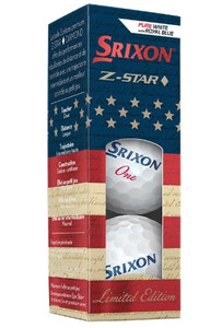 Srixon Z-Star Diamond Limited USA Golf Balls (White, 3pk) 1 Sleeve 2026 NEW