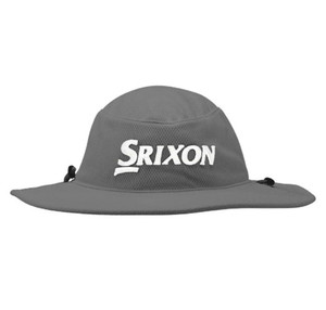 Srixon Aussie Bucket Hat (Grey, One Size) Golf Cap NEW