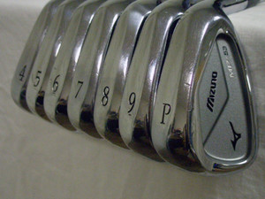 Mizuno MP-53 Irons Set 4-PW (Steel Stiff, +1/2" LONG) MP53 Forged Golf Clubs