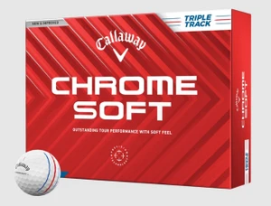 Callaway Chrome Soft Triple Track Golf Balls (White, 24pk) 2dz 2024 NEW