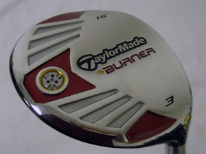 Taylor Made Burner Steel 3 wood 15* (Re Ax STIFF) 2007 Fairway Club