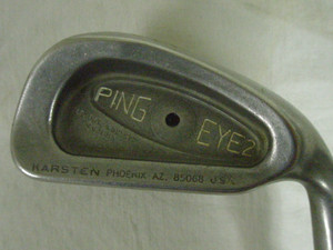 Ping Eye 2 + No + 2 iron Orange Dot (Steel ZZ-Lite STIFF) RARE Plus-No-Plus Club