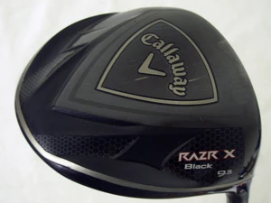 Callaway Razr X Black 9.5* Driver (Fujikura F8 Regular) 460cc Golf Club