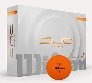 Wilson Staff Duo Soft Golf Balls (Orange, 24pk) 2dz 2025 NEW - 2 Dozen for $40!