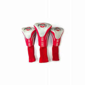 Team Golf Contour Golf Club Headcovers 3pk (Ohio State) NCAA NEW