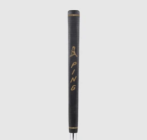 Ping Golf Pride PP58 Midsize Non-Cord Putter Grip (Black/Gold, .580) NEW