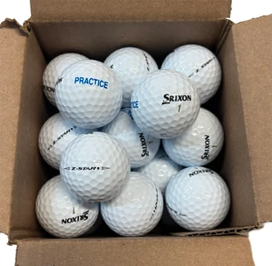 Srixon Z-Star Diamond Practice Balls (White, 25pk) Golf 2023 PRE-OWNED - GRADE A