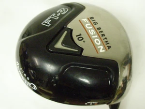 Callaway Big Bertha Fusion FT-3 Driver 10* (Draw, Aldila NVS, STIFF) Golf Club
