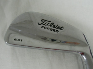 Titleist 681 Forged 9 Iron (Steel Stiff) 9i Golf Club Titleist 681 Forged 9 Iron (Steel Stiff) 9i Golf Club