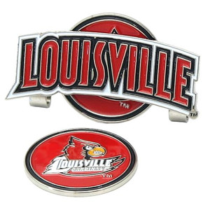 LinksWalker Slider Hat Clip w/ Ball Marker (NCAA, Louisville Cardinals) NEW LinksWalker Slider Hat Clip w/ Ball Marker (NCAA, Louisville Cardinals) NEW