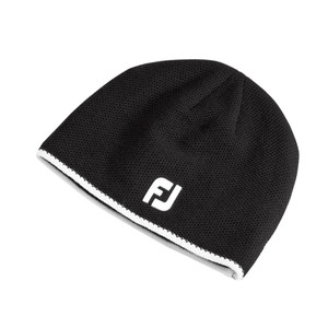Footjoy Winter Beanie Black Golf NEW Footjoy Winter Beanie Black Golf NEW