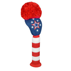 Just 4 Golf Embriodered Stars Driver Headcover (Navy/Red/White) J4G NEW Just 4 Golf Embriodered Stars Driver Headcover (Navy/Red/White) J4G NEW