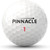 Pinnacle Rush Golf Balls (White, 3 pack) 1 Sleeve 2024 NEW