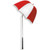 Drizzle Stik Flex Canopy Golf Bag Umbrella Red NEW