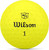 Wilson Staff Duo Soft Golf Balls (Yellow, 3pk) 1 Sleeve 2023 NEW
