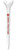 Zero Friction ZFT Maxx 3-Prong Composite Tees (White/Red, 2.75", 16pk) NEW Zero Friction ZFT Maxx 3-Prong Composite Tees (White/Red, 2.75", 16pk) NEW
