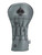 Pins & Aces Bomber Driver Headcover (Grey) Golf 2025 NEW Pins & Aces Bomber Driver Headcover (Grey) Golf 2025 NEW