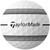 Taylor Made TP5x Stripe Golf Balls (White/Black, 3pk) 1 Sleeve 2024 NEW