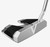 Vice Golf VGP02 Shadow Silver Milled Putter (Mallet, Short Slant) 2025 NEW