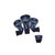 Team Golf Contour Golf Club Headcovers 3pk (Dallas Cowboys) NFL NEW