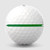 Titleist Pro V1x Performance Alignment Golf Balls (White/Green, 3pk) 1 Sleeve 2023 NEW