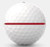 Titleist Pro V1 Performance Alignment Golf Balls (White/Red, 3pk) 2025 NEW