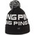 Ping Logo Bobble II Beanie (Black/White, One Size) Golf Hat NEW