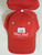 White Bluff Resort Fitted Hat (Red, S/M) Ivory Golf FlexFit Cap New