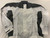 Mizuno Impermalite Long Sleeve Rain Top (White/Charcoal, MEDIUM) Golf NEW