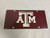 NCAA Collegiate Team License Plate (Texas A&M Aggies, Logo) NEW